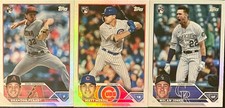 RAINBOW FOIL PARALLEL Complete Your Set 2023 Topps Update Series You Pick U