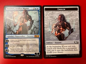 1x TEZZERET, ARTIFICE MASTER+ EMBLEM - M19/Jumpstart - MTG - Magic the Gathering - Bild 1 von 2