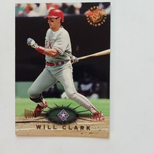 1995 Stadium Club #67 Will Clark  Virtual Reality