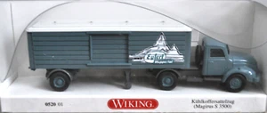 Wiking 0520 01 Magirus S 3500 Kühlwagen/Anhänger "EYLERT" - NEU mit Karton - Bild 1 von 4