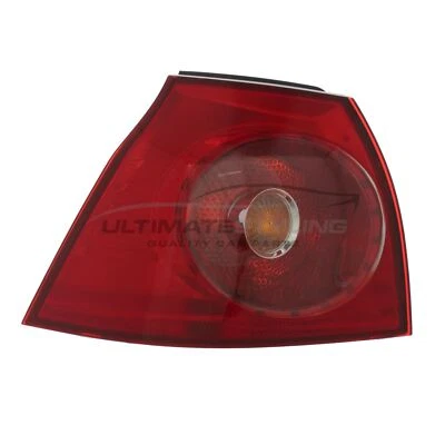 VW Golf Rear Light Mk5 2003-2009 Hatchback Outer Tail Lamp Lens Passenger Side - Image 1 of 4