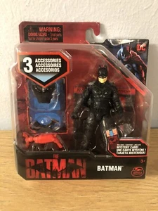 Figurine articulée DC Comics The Batman 4 pouces avec 3 accessoires - NEUVE - Photo 1/3