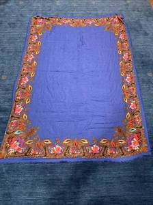 Franco Ferrari Shawl, Made In Italy, Modal Cashmere, 75”x53” - Picture 1 of 4