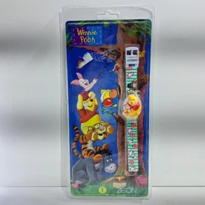 VINTAGE ZEON QUARTZ DIGITAL WATCH WINNIE THE POOH BRAND NEW - Picture 1 of 7