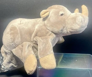 Born in Africa - Jungolo aus Afrika Nashorn Handpuppe Ganzkörper 10 Zoll - Bild 1 von 10
