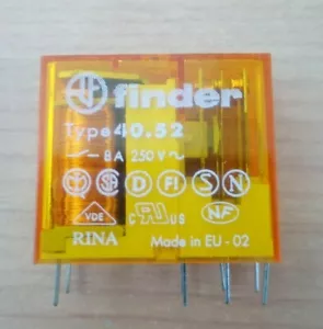 RELE' FINDER 40.52 BOBINA 12 V 50-60HZ - Foto 1 di 2