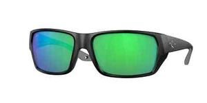 Costa Del Mar 06S9113 911307 Tailfin Sunglasses Matte Black Green Polarized Lens - Picture 1 of 2
