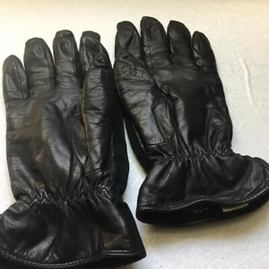 Thinsulate Insulation Damen Handschuhe schwarz mit Lederhandfläche & Wildlederrücken Gr. XL - Bild 1 von 4