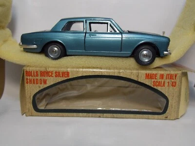 Mebetoys A 26 Rolls Royce silver shadow 1/43 con targhe e scatola.  - Immagine 1 di 4