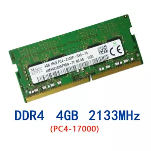 4GB SK Hynix 4GB DDR4 2133MHz Laptop SODIMM RAM 1Rx8 PC4-17000 260pin - Picture 1 of 2