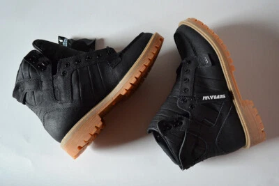 Rare SUPRA Skyboot winter black tuf 11 skytop Muska factory II 2 vaider 413 tk - Imagen 1 de 4