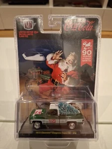 M2 Machines Coca Cola 90 Years of Santa 1973 Chevrolet Cheyenne Super 10 Sk04 - Picture 1 of 2
