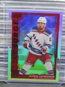2023-24 Upper Deck Alexis Lafreniere Star Surge Red Die Cut #SS-3 Rangers