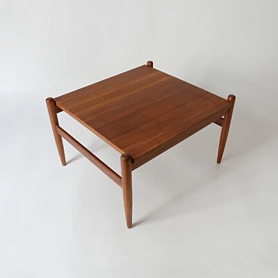 table basse scandinave vintage design 1960 en teck années 60 70 ALF SVENSSON - Photo 1/4