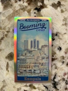 Tarjeta Topps Allen & Ginter 2020 cromada Mini Booming Cities Kampala #BCC-5 - Imagen 1 de 1