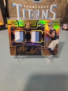 Malik Willis 2022 Gold Standard Dual Rookie Patch Autographs /49 RC #244