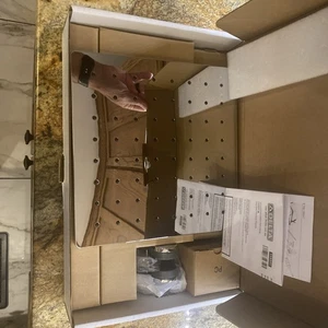 DELTA 75527 CHROME 10-inch Raincan Shower Head and Hand Held Shower Combo - Picture 1 of 3