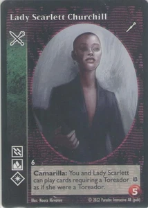 Lady Scarlett Churchill [FoL set] - VTES card - Picture 1 of 2