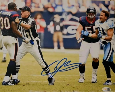 Andre Johnson Signed Autographed 11X14 Photo JSA Authentic SPOT LIGHT - Image 1 of 3