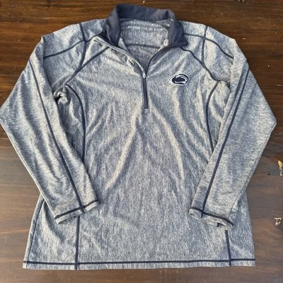 Penn State 3/4 Zip Nittany Lions Women’s Adult Large Blue Logo College Football - Image 1 of 4