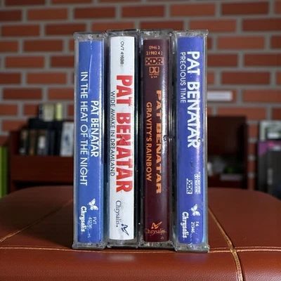Lot of 4 Pat Benatar Cassette Tapes Chrysalis  - Image 1 of 4