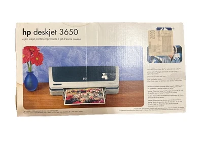HP Deskjet 3650 Standard Inkjet Printer Brand New In Box - Image 1 of 2