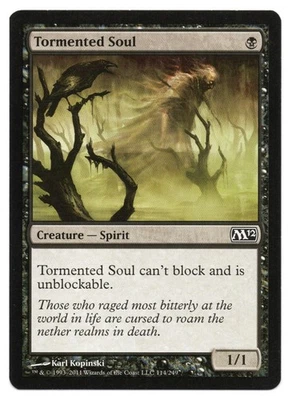 MTG Tormented Soul | #114 Magic 2012 | English - Image 1 of 2