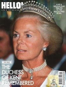 UK HELLO! Magazine: Katherine Duchess of Kent Death, Princess Kate, 15.9.25 - Picture 1 of 5