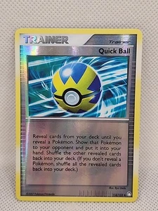 Quick Ball Mysterious Treasures 114/123 Trainer 2007 Pokemon Reverse Holo - Imagen 1 de 2