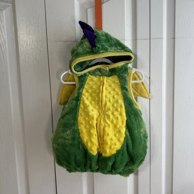 Dream Play Imagine Infant 6-9 Month Green Yellow Purple Dragon Halloween Costume - Image 1 of 4