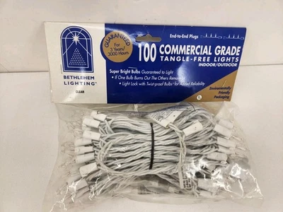 ILUMINACIÓN BELÉN - 50 luces exteriores/interiores de grado comercial - sin enredos - NUEVO Foto 1 de 4