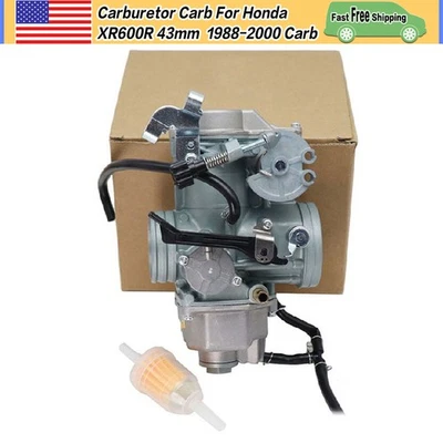 Carburador de motocicleta 43 mm nuevo para Honda XR600R 16100-MN1-681 1988-2000 Foto 1 de 4