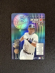 2001 MLB Showdown Derek Jeter HOLO Foil #295 Yankees RARO! - Foto 1 di 2