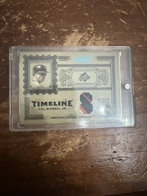 Футболка 1995 Playoff Prime Cuts Cal Ripken Jr. временная шкала 1 из 10 сделанная - Изображение 1 из 2