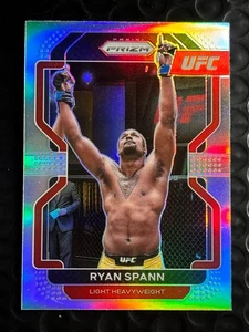 2022 Panini Prizm UFC Ryan Spann Silver Prizm #152 Light Heavyweight - Picture 1 of 2