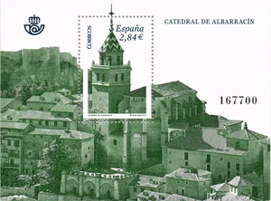 Spanien 2011 Architektur Albarracin Kathedrale Edifil 4657 Gesichtsbehandlung 2,84 € postfrisch sehr schön - Bild 1 von 1