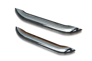 Rear Quarter Bars To Fit Isuzu D-Max Rodeo 2016-2021 Stainless Steel Accessories - Picture 1 of 11