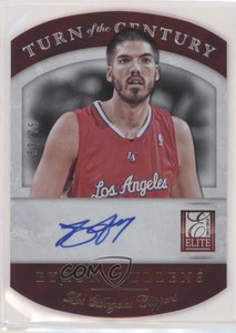 2013-14 Panini Elite Turn of the Century Signatures /75 Byron Mullens #59 Auto