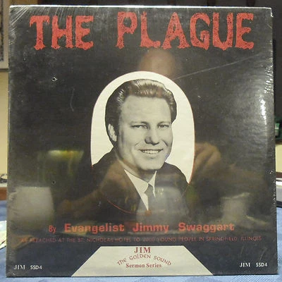 JIMMY SWAGGART "THE PLAGUE" LP Mint, Sealed - JIMSS4 Vinyl  Record - Image 1 of 2