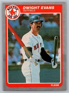 1985 Fleer Dwight Evans #158 - Picture 1 of 2