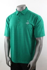 PGA Authentic Pinehurst GOLF POLO SHIRT Texture Polyester Green Men's XL - Picture 1 of 5