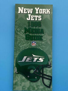 NEW YORK JETS NFL FOOTBALL MEDIA GUIDE - 1996 - NEAR MINT