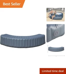 Lightweight Grey Inflatable Spa Surround Seating - Durable Tritech Material - Picture 1 of 7