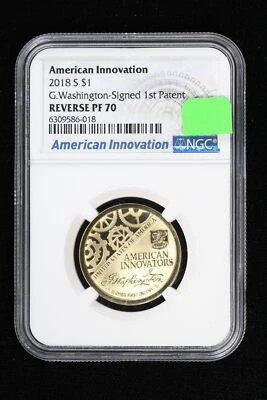 2018 Reverse Proof Innovation Dollar NGC REV PF 70 4V1P - Image 1 of 4