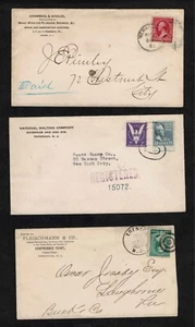 New Jersey Brewer Supply Companies - 3 Briefe, 1887, 1891 und 1942 - Bild 1 von 2