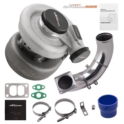 Turbo w/ Air Intake Pipe for Cummins 6T-590 6BT-590 Engine 1994- 3802289 - Image 1 of 4