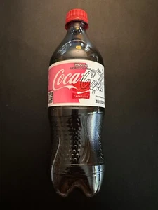 Coca Cola Coke Move PAIR Regular & Zero 20 oz Ounce Bottle BRAND NEW MIX & MATCH - Picture 1 of 4