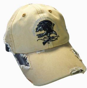 North American Hunting Club Distressed Adjustable Strap Baseball Cap