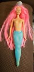 Mattel Barbie Mermaid Fantasy Barbie 2002 Pink Hair Incomplete C388G