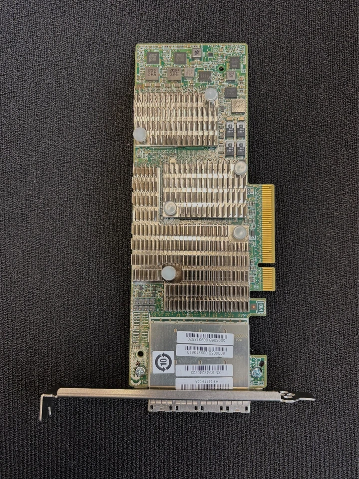 LSI 9206-16e SAS 6GBPS PCIe External Non-RAID Host Bus Adapter H3-25531-01A - Image 1 of 4